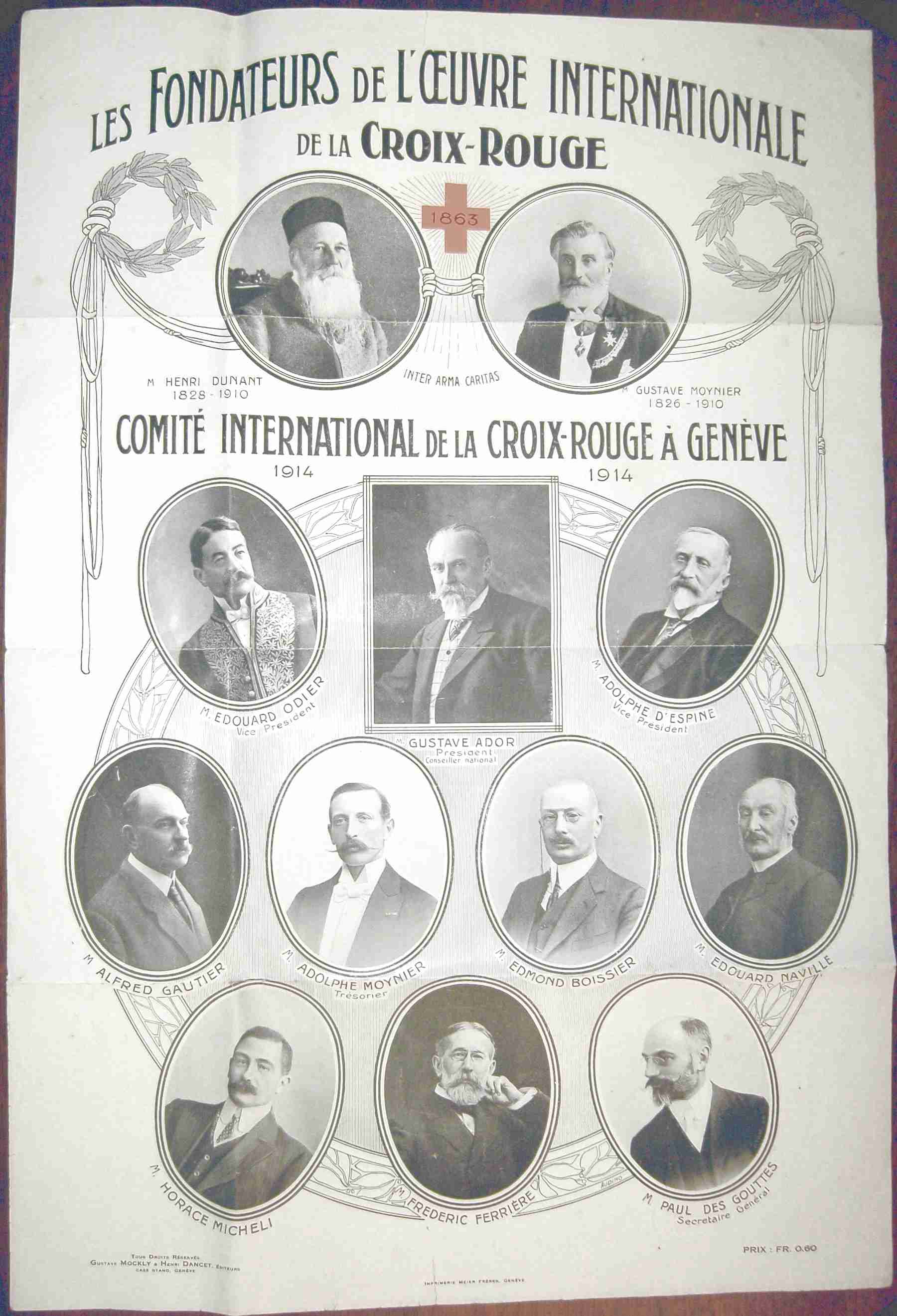 affiche
                  Croix-Rouge 1914